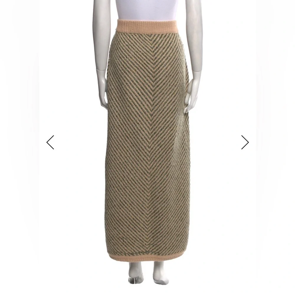 FIGUE Angela Jacquard Knit Sweater Skirt size large EUC - Picture 10 of 15